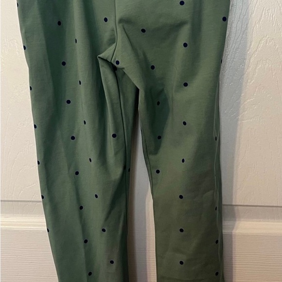 The Beaufort Bonnet Company Green Polka Dot Mitzy Sue Girls slacks - Picture 4 of 4